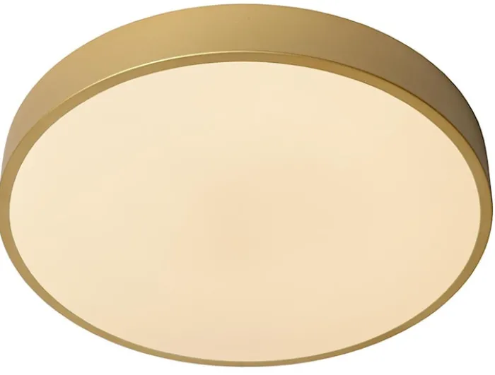 Plafon Unar LED 40 cm biało-złoty