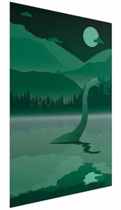Plakat Loch Ness 60x40 cm