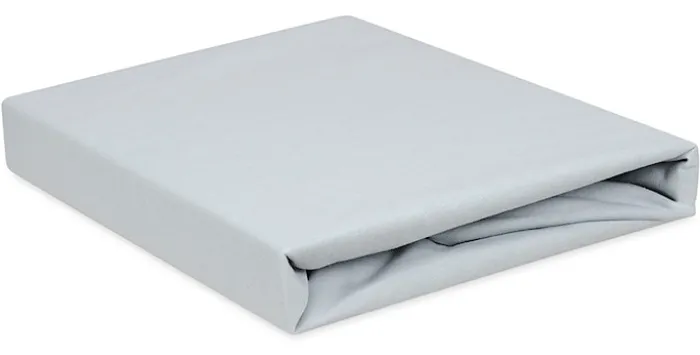 Prześcieradło jersey Herrent z gumą na materac 200x180 cm szare
