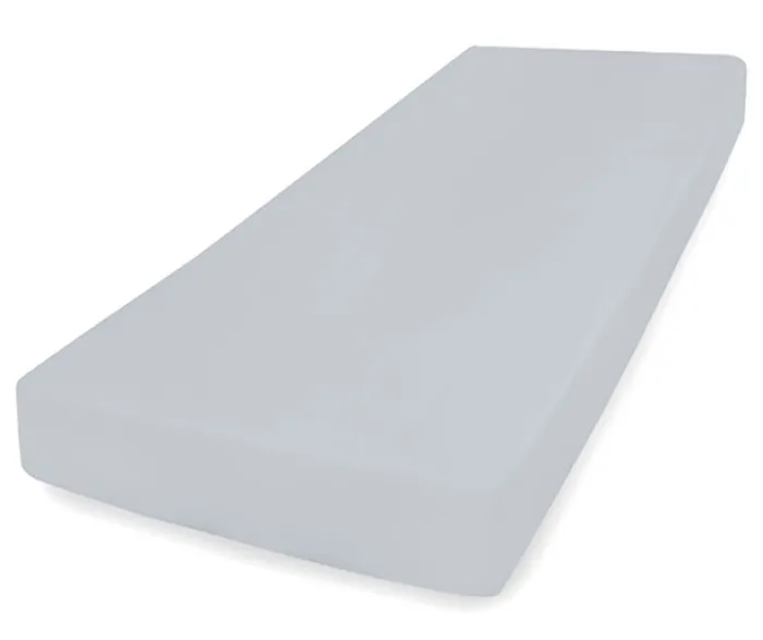 Prześcieradło jersey Herrent z gumą na materac 200x180 cm szare