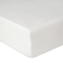 Prześcieradło jersey Herrent z gumą na materac 200x90 cm białe