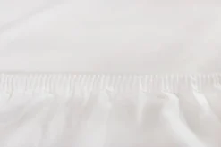 Prześcieradło jersey z lycrą Herrentz gumą na materac 200x90 cm białe