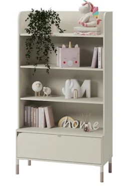 Regał Harmony z szufladą 89 cm kaszmir