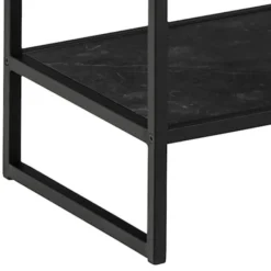 Regał metalowy Velook 185 cm czarny
