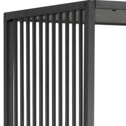 Regał metalowy Velook 185 cm czarny