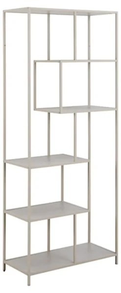 Regał Seaford 77 cm beżowy