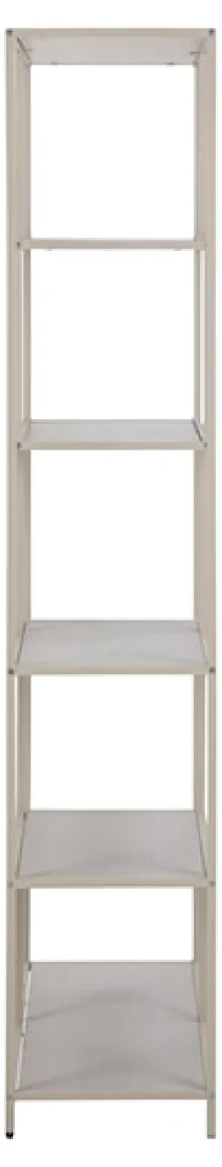 Regał Seaford 77 cm beżowy