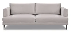 Sofa dwuosobowa Dragato beżowa welur