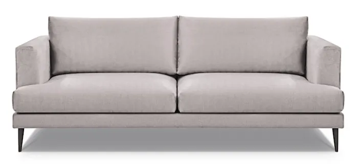 Sofa dwuosobowa Dragato beżowa welur