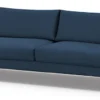 Sofa dwuosobowa Dragato granatowa welur