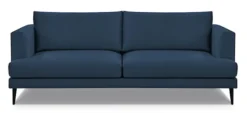 Sofa dwuosobowa Dragato granatowa welur