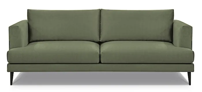 Sofa dwuosobowa Dragato oliwkowa welur
