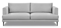 Sofa dwuosobowa Dragato szara welur