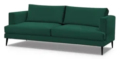 Sofa dwuosobowa Dragato zielona welur