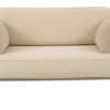 Sofa ogrodowa Preggel 116 cm w tkaninie hydrofobowej beżowa/ beżowy stelaż
