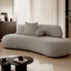 Sofa trzyosobowa Balme beżowa boucle