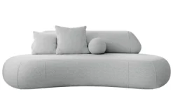 Sofa trzyosobowa Balme jasnoszara boucle