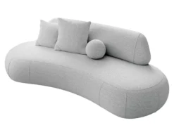 Sofa trzyosobowa Balme jasnoszara boucle