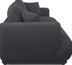 Sofa trzyosobowa Chacco grafitowa sztruks
