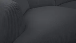 Sofa trzyosobowa Chacco grafitowa sztruks
