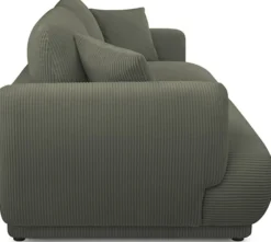 Sofa trzyosobowa Chacco oliwkowa sztruks
