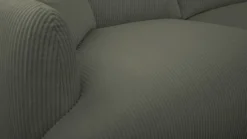Sofa trzyosobowa Chacco oliwkowa sztruks