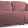 Sofa trzyosobowa Chacco różowa sztruks