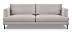 Sofa trzyosobowa Dragato beżowa welur