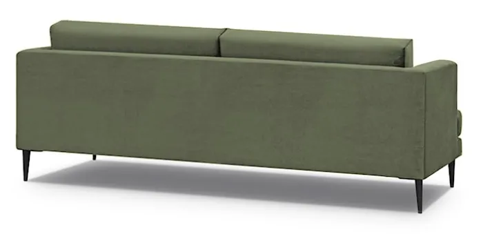 Sofa trzyosobowa Dragato oliwkowa welur