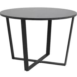Stół Adhafera czarny średnica 110 cm