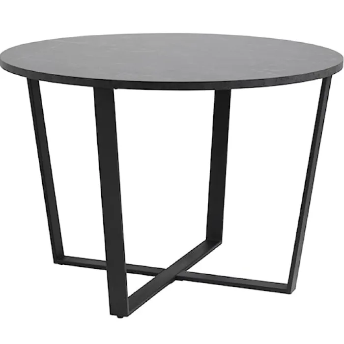 Stół Adhafera czarny średnica 110 cm