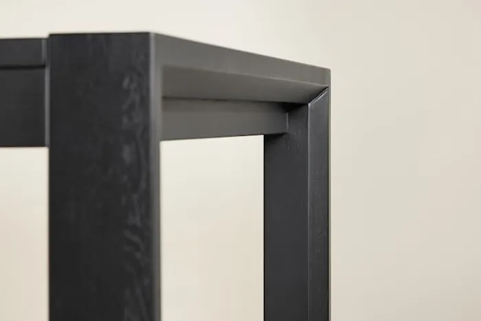 Stół do jadalni drewniany rozkładany Slider 170-250x95 cm dąb czarny