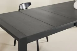 Stół do jadalni drewniany rozkładany Slider 170-250x95 cm dąb czarny
