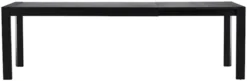 Stół do jadalni drewniany rozkładany Slider 170-250x95 cm dąb czarny
