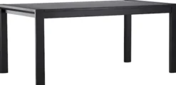 Stół do jadalni drewniany rozkładany Slider 170-250x95 cm dąb czarny