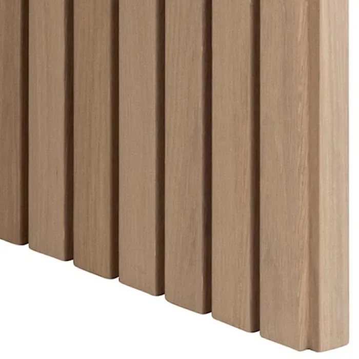 Stół do jadalni Maschy 220x105 cm dąb bielony lamele
