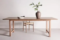 Stół do jadalni Sarune 220x100 cm dąb naturalny