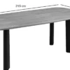 Stół do jadalni Viciate 215x105 cm fornir orzech