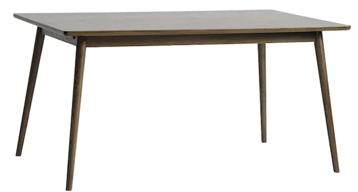 Stół do jadalni Visimmy 90x150 cm przyciemniony dąb