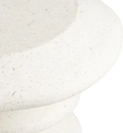 Stolik boczny Blackburn okrągły 36 cm biały