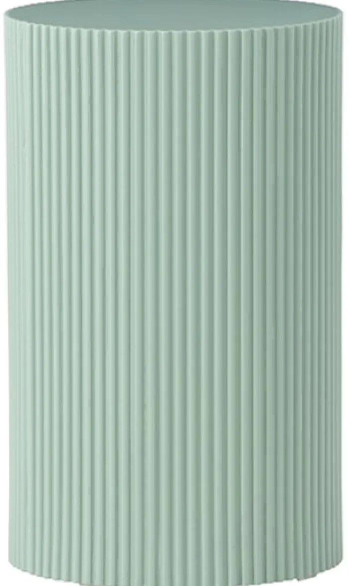Stolik boczny Lenox okrągły 31 cm miętowy