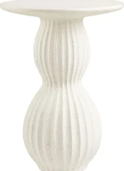 Stolik boczny Newtown okrągły 40 cm biały