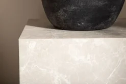 Stolik Dispect kwadratowy 40 cm beżowy