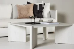 Stolik kawowy Impity 40x100x100cm biały