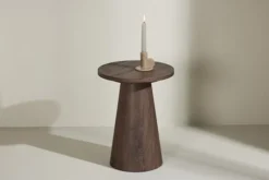 Stolik kawowy Lanzo okrągły 35 cm mokka