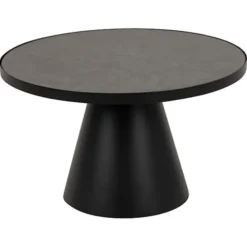 Stolik kawowy Merque ceramiczny retro średnica 66 cm
