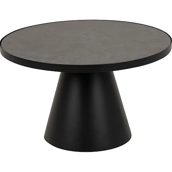 Stolik kawowy Merque ceramiczny retro średnica 66 cm