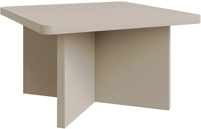 Stolik kawowy Qubeo kwadratowy 60 cm kaszmir