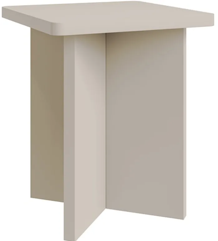 Stolik kawowy Qubeo kwadratowy 42 cm kaszmir