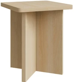 Stolik kawowy Qubeo kwadratowy 42 cm dąb olejowany